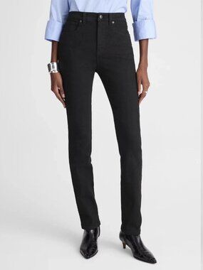 Madewell Black Pencil Jean Slim Leg 28T NWT